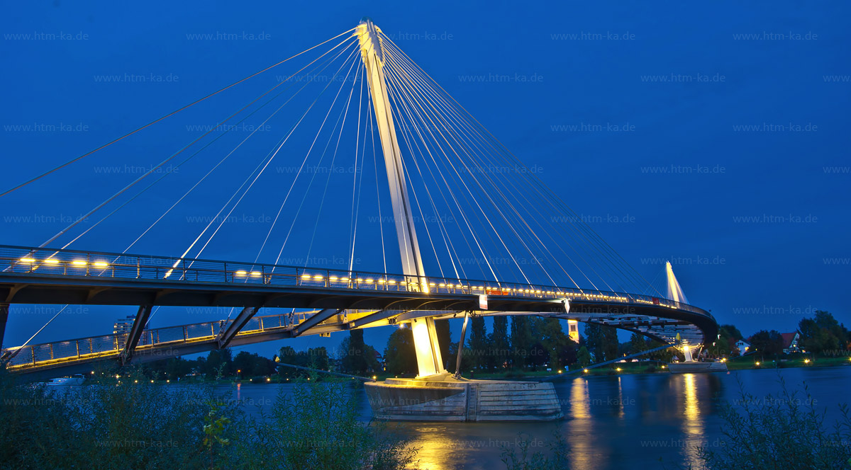 Brücke Passerelle-des-deux-rives