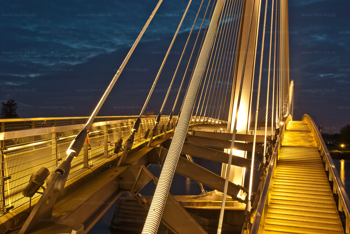 Brücke Passerelle-des-deux-rives