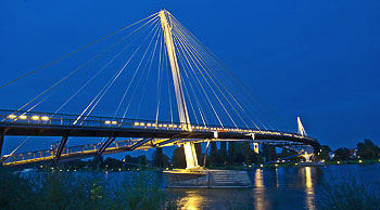 Bild vergrößern und Infos Brücke Passerelle-des-deux-rives