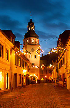Bild vergrößern und Infos weihnachtliches Ettlingen