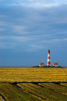 Bild vergrößern und Infos Leuchtturm Nordsee