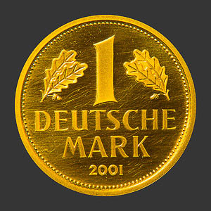 Bild vergrößern und Infos Deutsche Mark, DM, Feingold